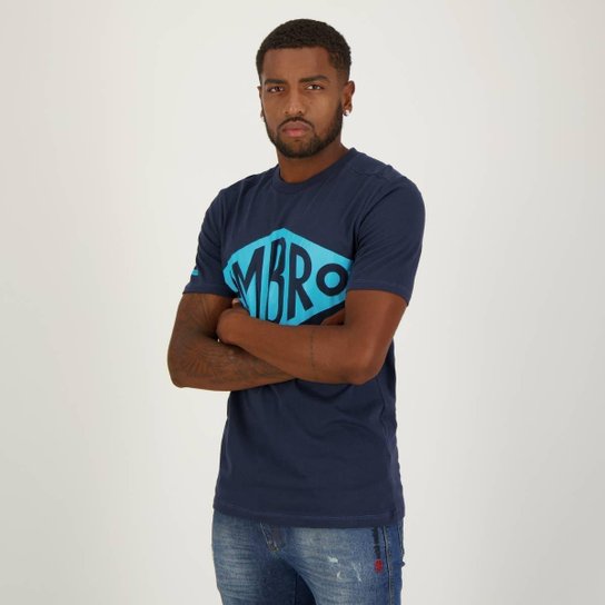 Camiseta Umbro Heritage Marinho