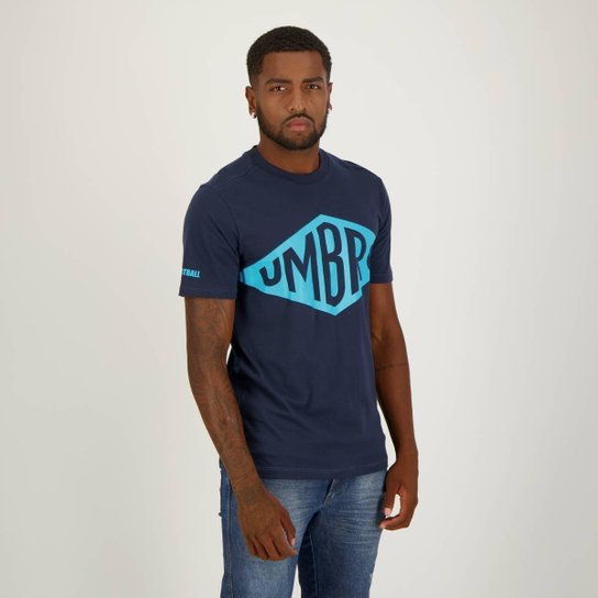 Camiseta Umbro Heritage Marinho