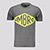 Camiseta Umbro Heritage Masculina - Grafite+Amarelo