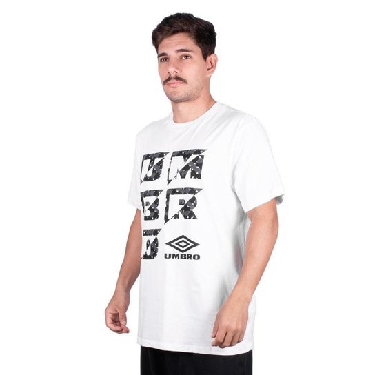 Camiseta Umbro Large Duo Camouflage Branco