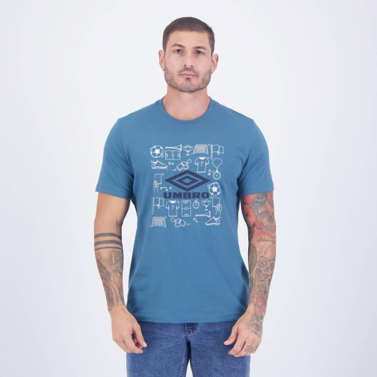 Camiseta Umbro Play Azul