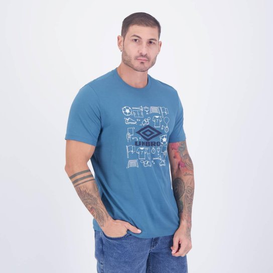 Camiseta Umbro Play Azul