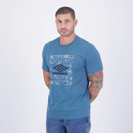 Camiseta Umbro Play Azul