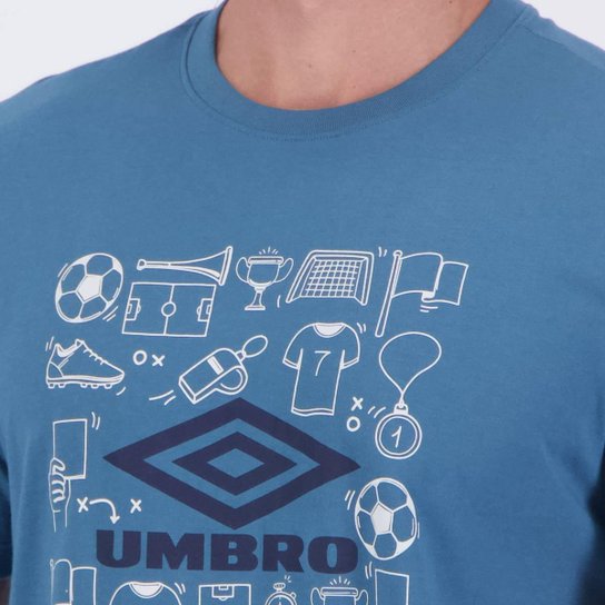 Camiseta Umbro Play Azul
