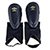 Caneleira Infantil Umbro Protection Ct - Preto+Dourado
