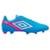 Chuteira Campo Umbro Adamant Master Class Club Unissex - Azul+Rosa