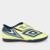 Chuteira Futsal Infantil Umbro Sala V - Limão+Azul