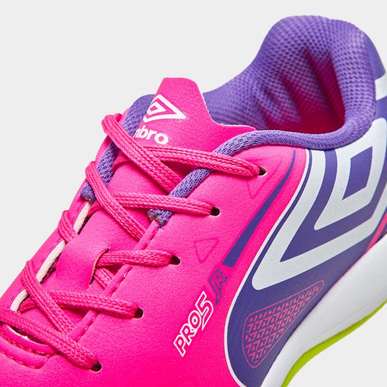 Chuteira Futsal Juvenil Umbro Pro 5 Bump