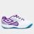 Chuteira Futsal Juvenil Umbro Pro 5 Bump - Branco+Azul