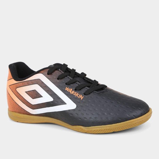 Chuteira Futsal Juvenil Umbro Warskin Unissex