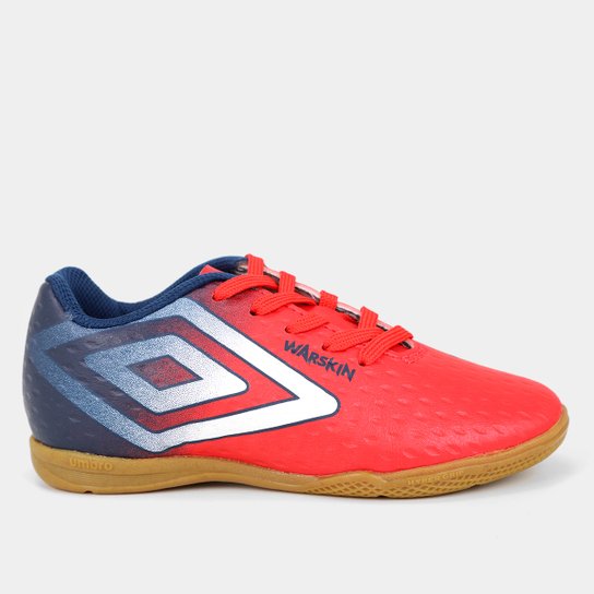 Chuteira Futsal Juvenil Umbro Warskin Unissex