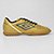 Chuteira Futsal Umbro Fifty IV - Dourado+Preto