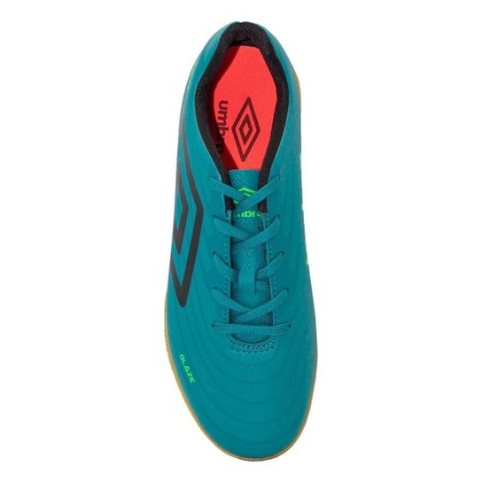 Chuteira Futsal Umbro Glaze + Meião Color Sports de Futebol