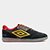 Chuteira Futsal Umbro Pro Challenge Dragon Year Unissex - Preto+Vermelho