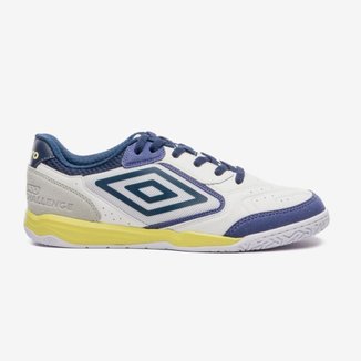 Chuteira Futsal Umbro Pro Challenge Uptake /Azul/Verde Cor:;Tamanho:42