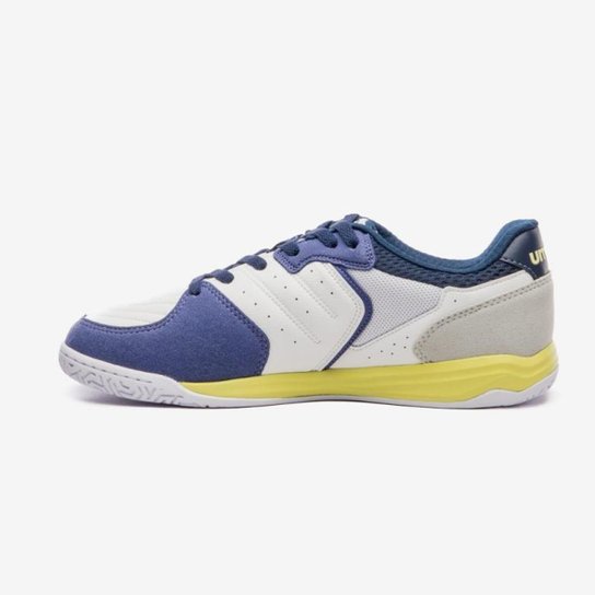 Chuteira Futsal Umbro Pro Challenge Uptake /Azul/Verde Cor:;Tamanho:42