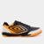 Chuteira Futsal Umbro Pro Challenge Uptake Unissex - Preto+Laranja