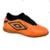 Chuteira Futsal Umbro Sense Infantil - Laranja e Preto 27 - Laranja