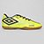 Chuteira Futsal Umbro Ultraskin Unissex - Verde Limão+Preto