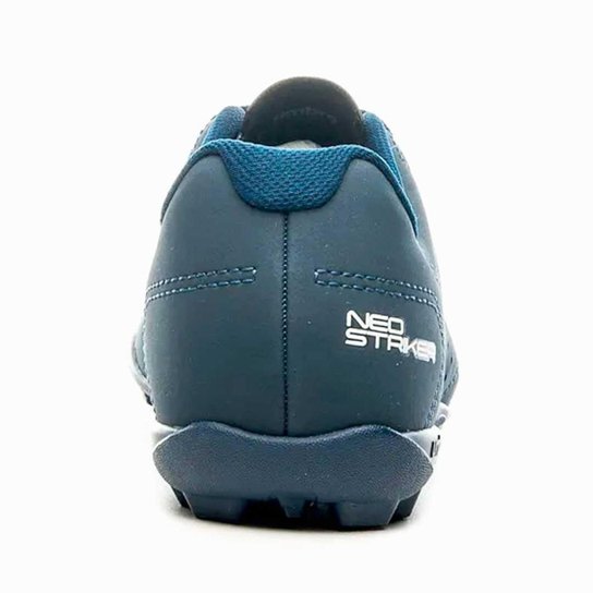 Chuteira Masculina Societ Gramado Sintético Neo Striker Umbro U01fb002011 Marinho/Dourado 43