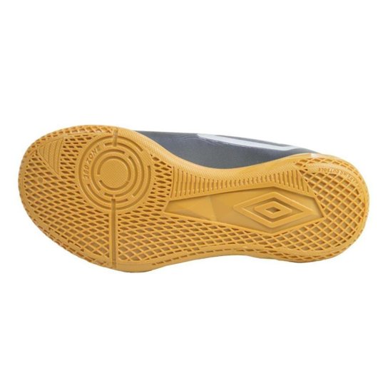 Chuteira para Futsal Umbro Orbit 33 Infantil - Preto e Prata