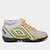 Chuteira Society Infantil Umbro Mutant - Cinza+Laranja