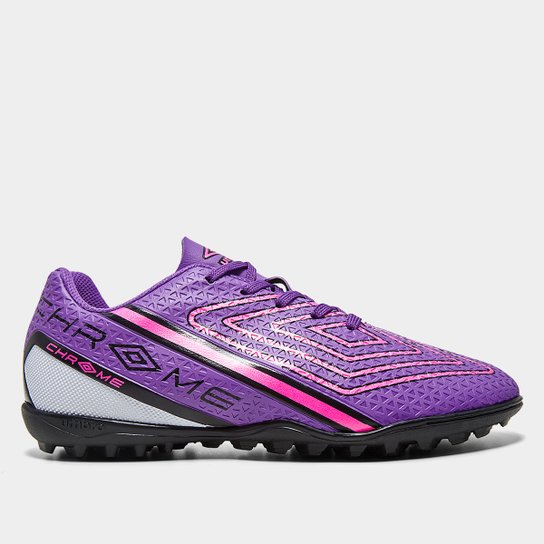 Chuteira Society Juvenil Umbro Chrome Unissex