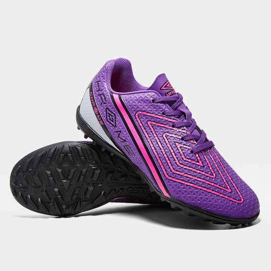 Chuteira Society Juvenil Umbro Chrome Unissex