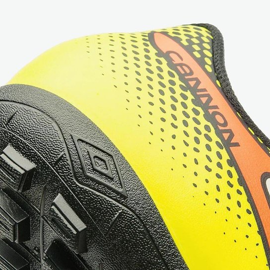 Chuteira Society Laminada Fluorescente Durável Umbro Cannon