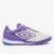 Chuteira Society Umbro Adamant Master Class Pro Bump Unissex - Branco+Roxo