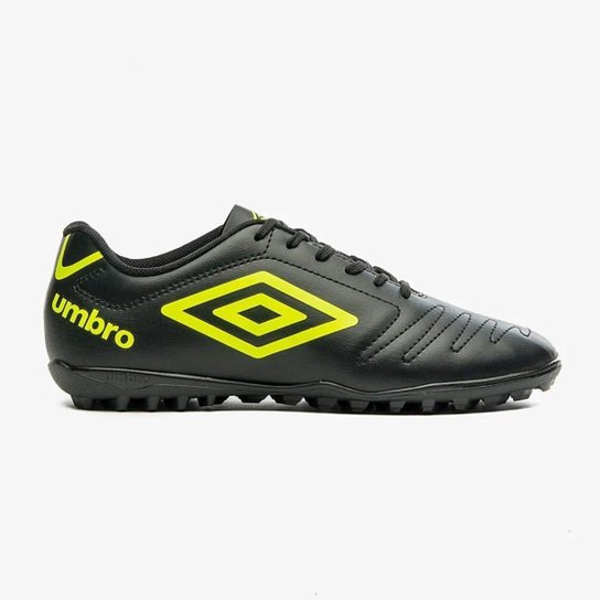 Chuteira Society Umbro Class 42 Masculino - Preto e Dourado