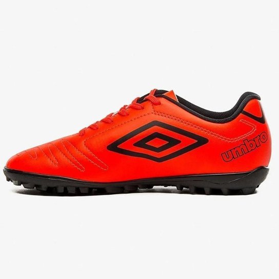 Chuteira Society Umbro Class Fiery Masculina - Coral - 44