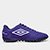 Chuteira Society Umbro Neo Striker Unissex - Azul Royal+Branco