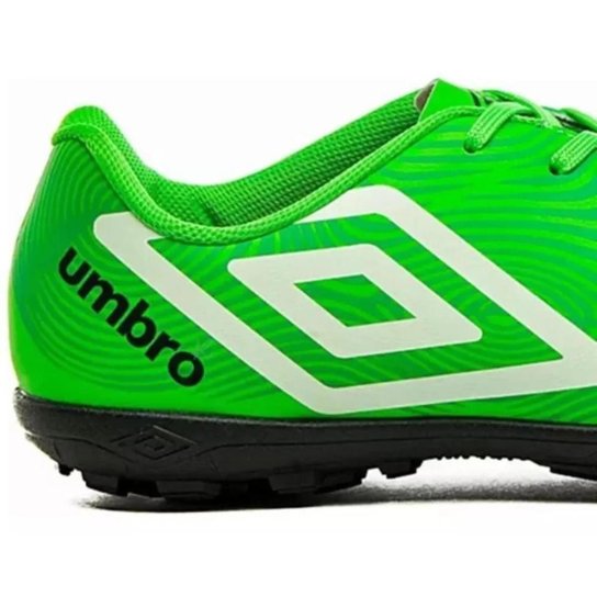Chuteira Society Umbro Orbit 36 Infantil - Preto e Cinza