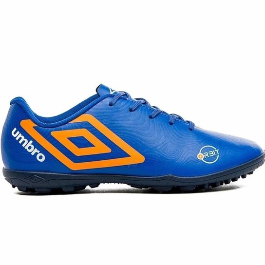 Chuteira Society Umbro Orbit 36 Infantil - Preto e Cinza