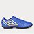 Chuteira Society Umbro Orbit Unissex - Azul+Laranja