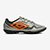 Chuteira Society Umbro Prisma Unissex - Cinza+Laranja