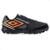Chuteira Society Umbro Pro 5 Bump Club Unissex - Preto+Laranja