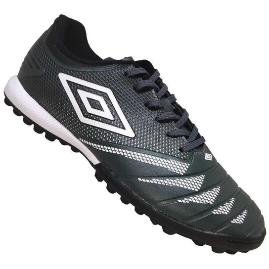 Chuteira Society Umbro Tocco Club Grafite/Preto