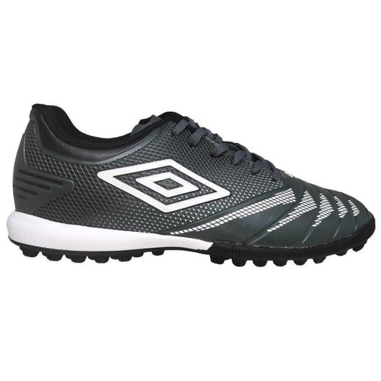 Chuteira Society Umbro Tocco Club Grafite/Preto