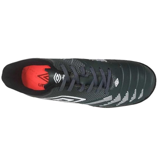 Chuteira Society Umbro Tocco Club Grafite/Preto