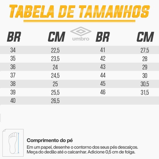 Chuteira Society Umbro X-Comfort Masculina