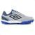 Chuteira Society Umbro X-Comfort Unissex - Cinza+Azul