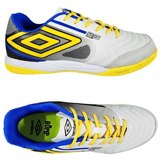 Chuteira Tênis Futsal Umbro PRO 5 BUMP Club Oficial Com NF