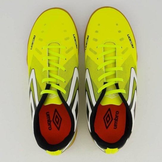 Chuteira Umbro Action Futsal Verde