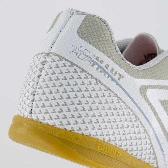 Chuteira Umbro Adamant Top Speed Futsal Juvenil Cinza