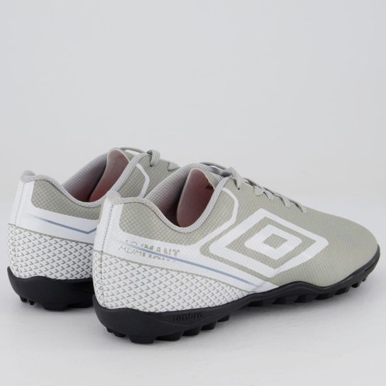Chuteira Umbro Adamant Top Speed Society Juvenil Cinza