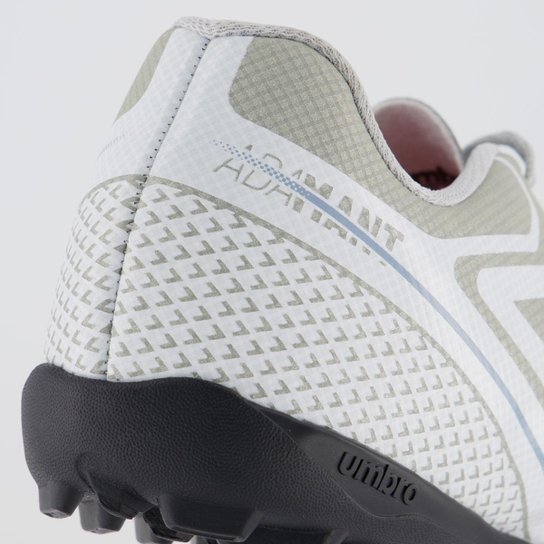 Chuteira Umbro Adamant Top Speed Society Juvenil Cinza