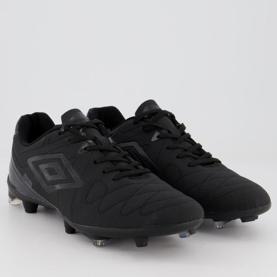 Chuteira Umbro Attak Eternal Campo All Black