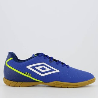 Chuteira Umbro Attak Eternal Futsal Azul